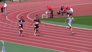 2022 ジャパンパラ陸上 T36/38 男子 100m（+1.4）日本新