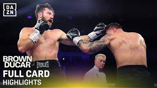 FULL CARD HIGHLIGHTS | Pat Brown vs Vasil Ducar