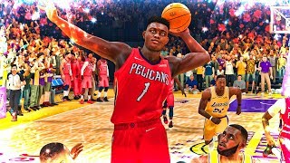 ZION WILLIAMSON DRAFTED BY NEW ORLEANS PELICANS in NBA 2K19