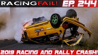 Racing and Rally Crash Compilation 2019 Week 244