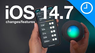 iOS 14.7 beta 1 Changes and Features - New HomePod Timer feature!