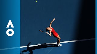 Simona Halep v Destanee Aiava match highlights (1R) | Australian Open 2018