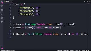 Python #49 - List Comprehensions [By Mosh Hamedani]