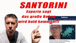 Experte sagt, das große Beben wird bald kommen!!!!   Erdbeben auf SANTORINI !!!