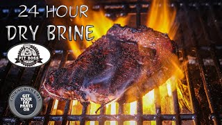 24 Hour Dry Brine Steaks - RibEye Steaks - Pit Boss Austin XL