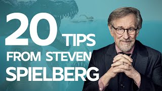 20 Screenwriting and Directing Tips from Steven Spielberg on how he created Jaws and West Side Story