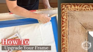 Upgrade Your Old Mirror Frame | Step by Step Tutorial