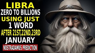 Nostradamus Says Libra Will Be Rich 💰 From Zero To Billions, Repeating One Word after 22ND JANUARY