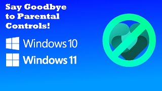 How to Disable Parental Controls in Windows 10+11!