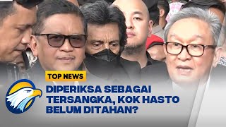 Diperiksa KPK Sebagai Tersangka, Hasto Belum Ditahan - [Top News]