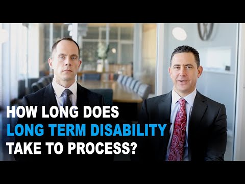 How long does long term disability last through employer?