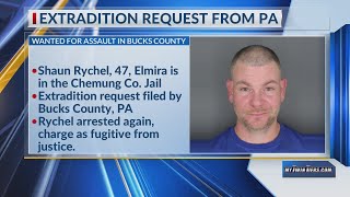 Chemung County inmate arrested as fugitive out of Bucks County