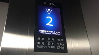 Fuji升降機　YOKOHAMA AIR CABIN運河パーク駅のエレベーター