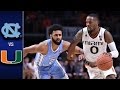 North Carolina vs. Miami Men's Basketball Highlights (2016-17)