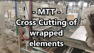 ZAFFARONI - Multi-head Cross Cutting machine for wrapped elements series MTT