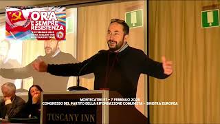 Apertura di Maurizio Acerbo - 7 febbaio 2025