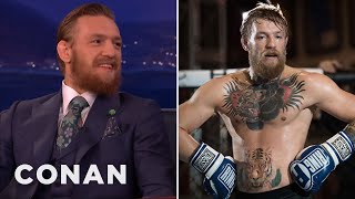Conor McGregor’s Crazy Chest Tattoo | CONAN on TBS