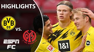 Borussia Dortmund books Champions League spot with win vs. Mainz! | Bundesliga Highlights | ESPN FC