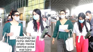 Strict Mommy Kajol Devgan's Severe Behaviour With Daughter Nyasa On Airport Embarrassing Her Openly