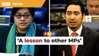 Immunity doesn’t mean MPs can utter whatever they like, says Azalina