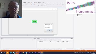 My first visual basic program hello world variation by Patric Programming in VB.net