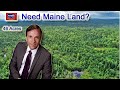 Land For Sale In Maine 46 Acres $39,500