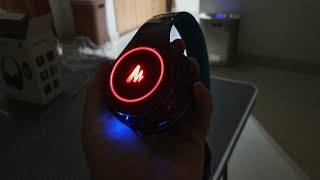 Glowing LED Bluetooth Headphones - Maono