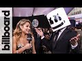 Marshmello on Working With Selena Gomez for 'Wolves' | AMAs 2017