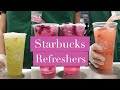 starbucks explained: the refreshers