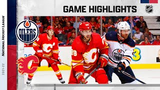 Oilers @ Flames 3/26 | NHL Highlights 2022