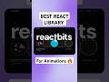 Best react animation library with text animations #react #webdevelopment   #frontend #textanimation