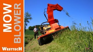 MOWBLOWER – mowing slopes remotely – safe and clean!