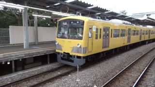 西武拝島線3000系3013F【5418レ】各停小平行き／萩山＠SONY DSC-HX30V