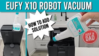 How to Add Solution to Eufy X10 Robot Vacuum \u0026 Mop with Link to Solution