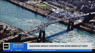 Sagamore Bridge construction finished 2 weeks ahead of schedule