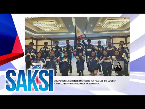 Saksi Recap: Grupo ng Negrense dancers na "Bailes de Luces," nanalo ng 4 na medalya…