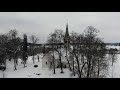 krimuldas baznīca filmēta ar dronu mavic air