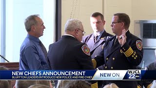 Town of Bluffton names its next police chief, swears in new fire chief on same day