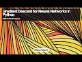 Gradient Descent for Neural Networks in Python: Implementation and Analysis