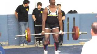 260kg/573lb Deadlift @ 132.5kg/292lb - First Comp