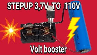 ASSEMBLY DC STEP UP 3.7V TO 110V