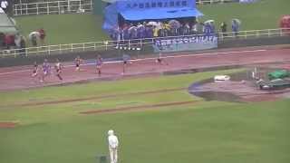 平成26年度　青森県高校新人陸上競技大会　男子4×400ｍR　決勝