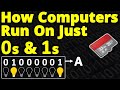 How Simple On/Off Switches Store the Digital World | Working of Computer Memory