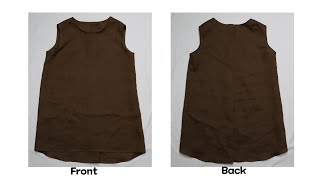 3단계 은손 - 린넨 블라우스 1 sleeveless linen blouse