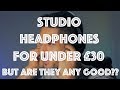 Neewer NW-2000 Headphones | Cheap Studio Monitor Headphones