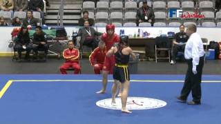 Wushu Toronto 2009 I Sanshou I Women's -60kg I 1/2 I Aurélie Nicole [FRA] / Wang Gui Xian [CHN]