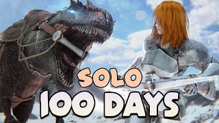 The Solo Life In ARK 100 Days