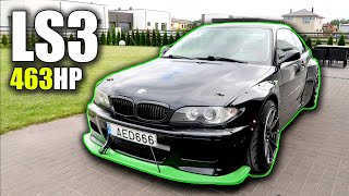 E46 su LS3 varikliu 463HP  - SEMI PRO etapui?