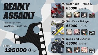 195k Top 0.01% Max Score! Deadly Assault #5 - Zenless Zone Zero (Ver 1.5)