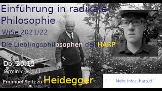 Heidegger: Die Frage nach dem Dasein in der Welt